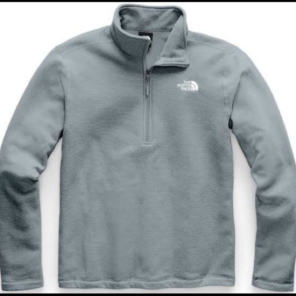 North Face Men Textured Cap Rock 1/4 Zip Pullover